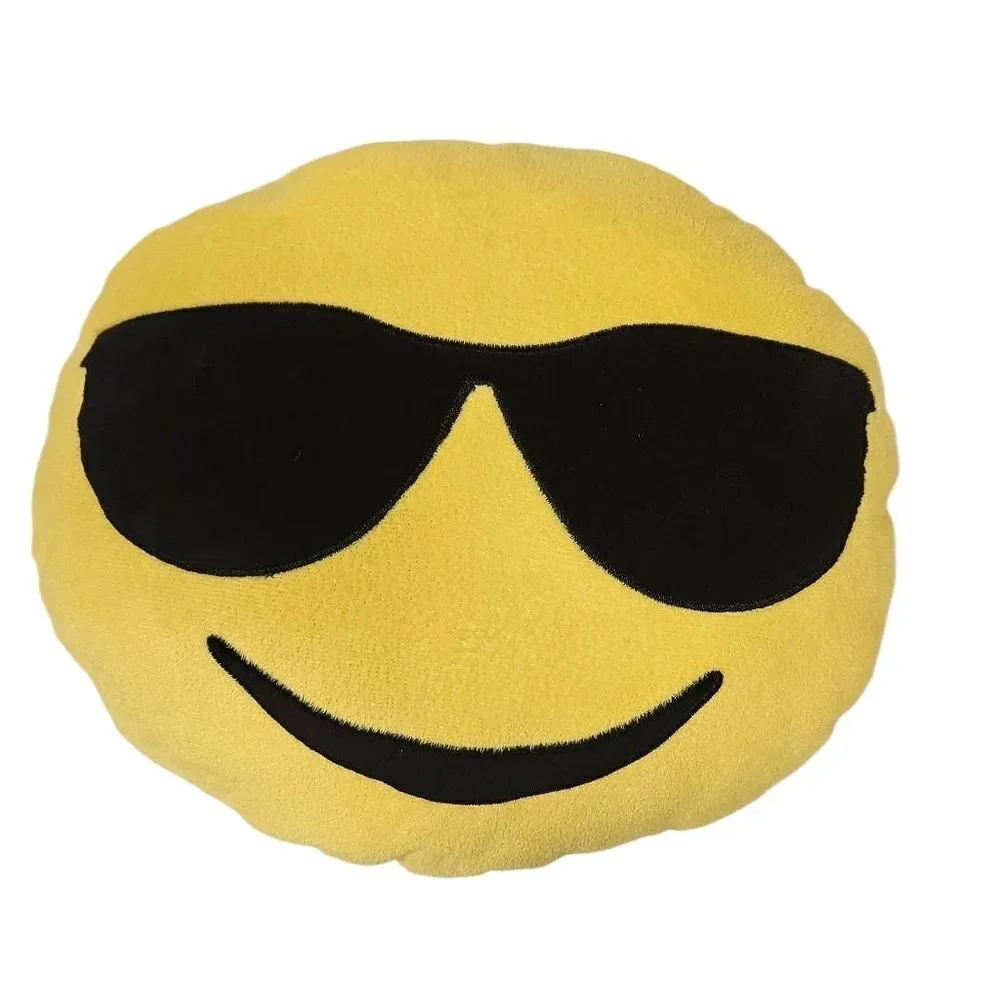 LIKE NEW Emoji Pillow Soft VIBRANT COLORS